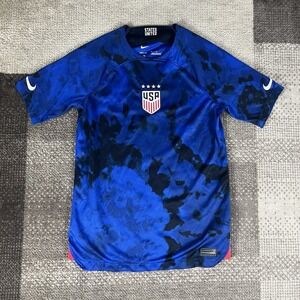 Nike 22/23 USWNT Youth Away Jersey Size Large Blue DN0846-452